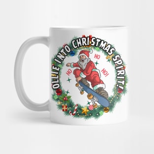 Ollie Into Christmas Spirit! Skate Mug